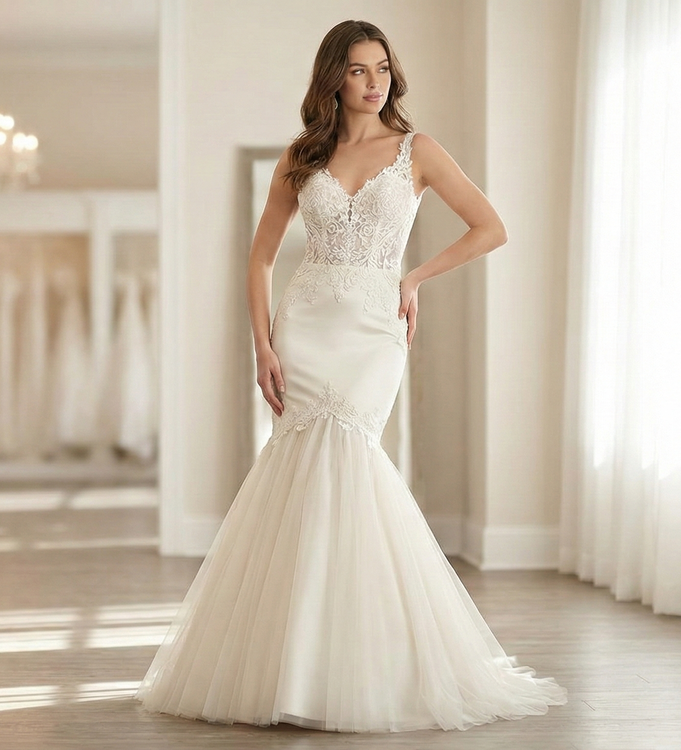 Mermaid Silhouette Dress